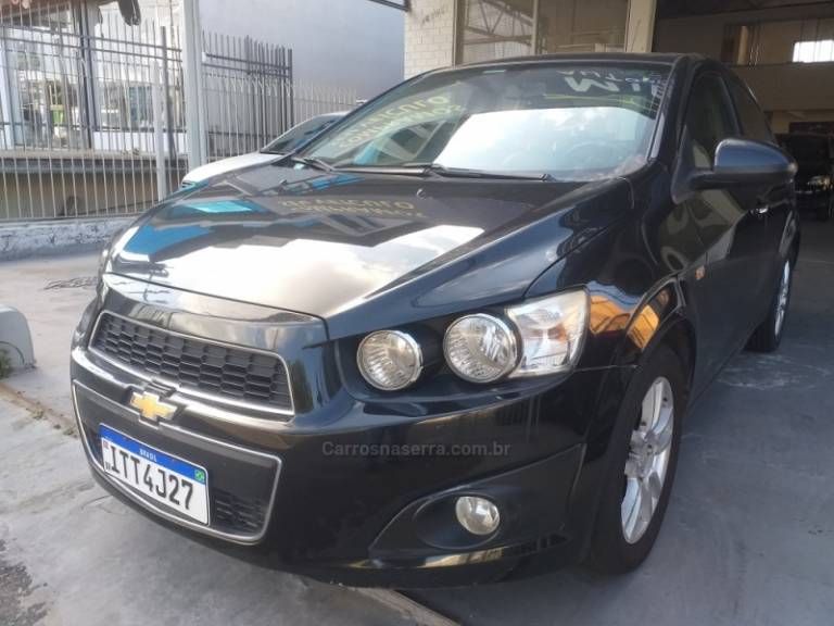 CHEVROLET - SONIC - 2013/2013 - Preta - Sob Consulta