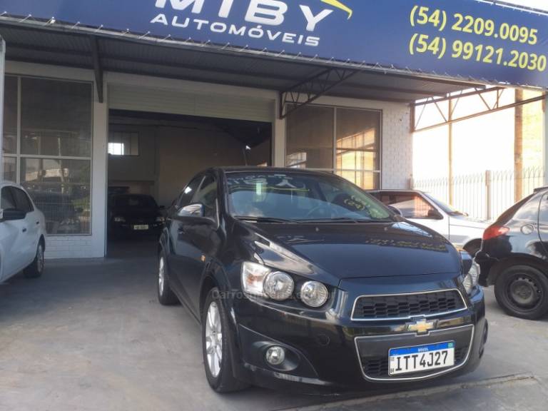 CHEVROLET - SONIC - 2013/2013 - Preta - Sob Consulta