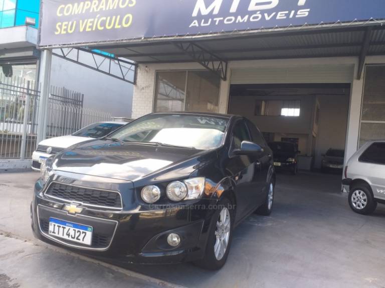 CHEVROLET - SONIC - 2013/2013 - Preta - Sob Consulta